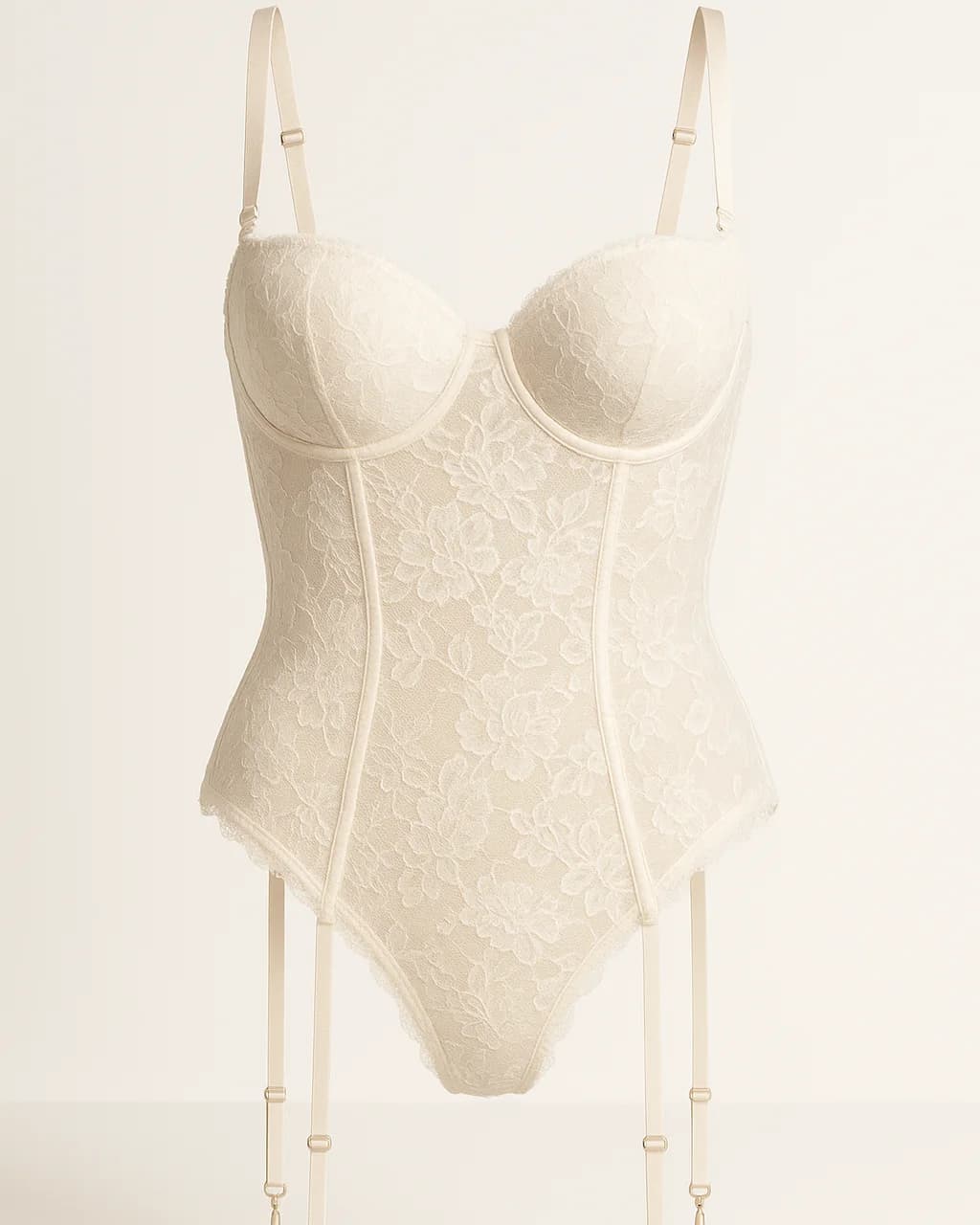 Fildişi Dantel Bridal Body — katalog