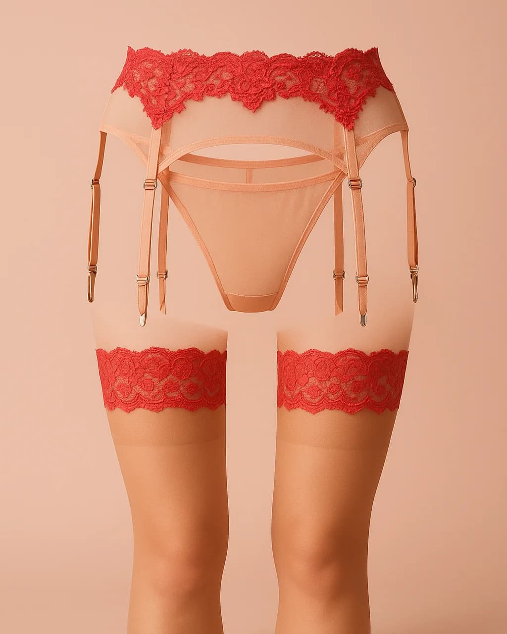 Şeftali Bahçesi Jartiyer Set — katalog